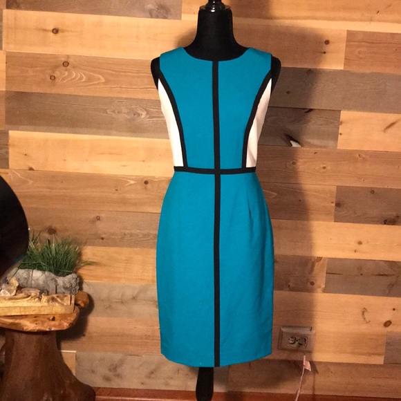 Calvin Klein Color Block Dress - Picture 4 of 9